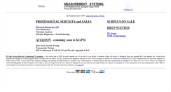 Desktop Screenshot of measurement-systems.com